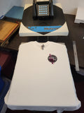 CUSTOM T-Shirt Ladies V-Neck - 12 or More Pieces - Multi-Colour print  (3 Designs)