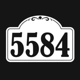 Custom Address Decal 1