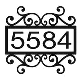 Custom Address Decal 2