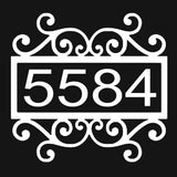 Custom Address Decal 2
