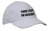 CUSTOM Cap - 12 or more pieces 1 Colour Print - (2 designs)