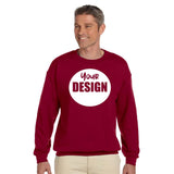 CUSTOM Crew Neck Sweatshirt - 12 or More Pieces - 1 colour print  (2 Designs)
