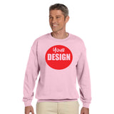 CUSTOM Crew Neck Sweatshirt - 12 or More Pieces - 1 colour print  (1 Design)