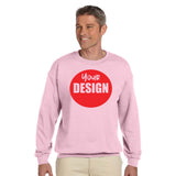 CUSTOM Crew Neck Sweatshirt - 12 or More Pieces - 1 colour print  (2 Designs)