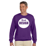 CUSTOM Crew Neck Sweatshirt - 12 or More Pieces - 1 colour print  (1 Design)