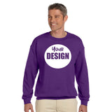 CUSTOM Crew Neck Sweatshirt - 12 or More Pieces - 1 colour print  (2 Designs)