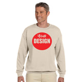 CUSTOM Crew Neck Sweatshirt - 12 or More Pieces - 1 colour print  (1 Design)