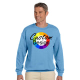 CUSTOM Crew Neck Sweatshirt - 12 or More Pieces - Multi-Colour print  (2 Designs)