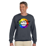 CUSTOM Crew Neck Sweatshirt - 12 or More Pieces - Multi-Colour print  (3 Designs)