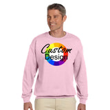 CUSTOM Crew Neck Sweatshirt - 12 or More Pieces - Multi-Colour print  (3 Designs)