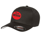 CUSTOM Cap FULL BACK - 12 or more pieces 1 Colour Print - (1 design)