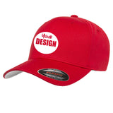 CUSTOM Cap FULL BACK - 12 or more pieces 1 Colour Print - (1 design)
