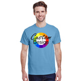 CUSTOM T-Shirt 12 or More Pieces - Multi-Colour print (3 Designs)