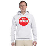 CUSTOM Hoodie - One Colour Print (Two logos) - 1-11 Peices