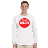 CUSTOM T-Shirt Long Sleeve - One Colour Print (One Design) - 1 - 11 Pieces
