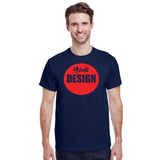 CUSTOM T-Shirt - One Colour Print (One Design) - 1 - 11 Pieces