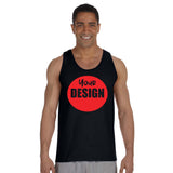 CUSTOM Tank Top - One Colour Print (One Design) - 1 - 11 Pieces