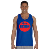 CUSTOM Tank Top - One Colour Print (One Design) - 1 - 11 Pieces