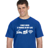 I Only Need 3 Things In My Life