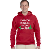 Look At Me Being All Festive And Shit Hoodie