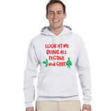 Look At Me Being All Festive And Shit Hoodie