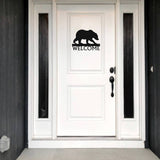 Welcome Bear Decal
