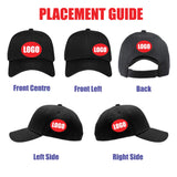 CUSTOM Cap - 12 or more pieces Multi-Colour Print - (2 Designs)