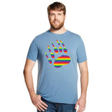 Pride Bear Paw Print T-Shirt