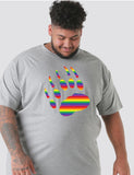 Pride Bear Paw Print T-Shirt