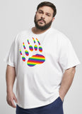 Pride Bear Paw Print T-Shirt