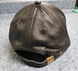 Leather Bear Cap - DISCONTINTUED DESIGN - LIMITED STOCK LEFT