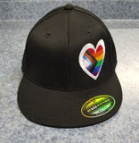 New Pride Cap (Full Back, Flat Peak) - DISCONTINTUED DESIGN - LIMITED STOCK LEFT