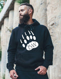 Large Bear Paw Hoodie