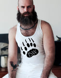 Large Bear Paw Tank Top