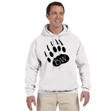 Large Bear Paw Hoodie