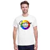 CUSTOM T-Shirt 12 or More Pieces - Multi-Colour print (1 Design)