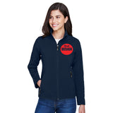 CUSTOM Jacket Ladies - One Colour Print (Two Designs) - Minimum 6 Pieces