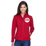 CUSTOM Jacket Ladies - One Colour Print (One Design) - Minimum 6 Pieces