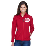 CUSTOM Jacket Ladies - One Colour Print (Two Designs) - Minimum 6 Pieces