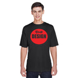 CUSTOM Wicking T-Shirt - 12 or More Pieces - 1 colour print  (1 Design)