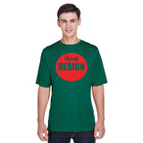 CUSTOM Wicking T-Shirt - 12 or More Pieces - 1 colour print  (2 Designs)