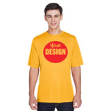 CUSTOM Wicking T-Shirt - One Colour Print (Two Designs) - 1 - 11 Pieces