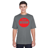 CUSTOM Wicking T-Shirt - 12 or More Pieces - 1 colour print  (2 Designs)