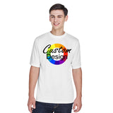 CUSTOM Wicking T-Shirt - 12 or More Pieces - Multi-Colour print  (1 Design)