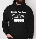 CUSTOM Hoodie - One Colour Print (one logo) - 1-11 Peices