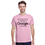 Don't Mess With Me or I'll Slap You So Hard Even Google Won't Find You