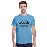 I Don't Need Google My Wife Knows Everything