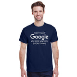 I Don't Need Google My Wife Knows Everything