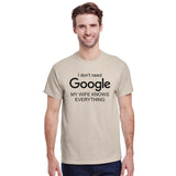 I Don't Need Google My Wife Knows Everything