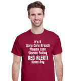 It's A Warp Core Beach Plasma Leak Shields Failing Red Alert Kinda Day